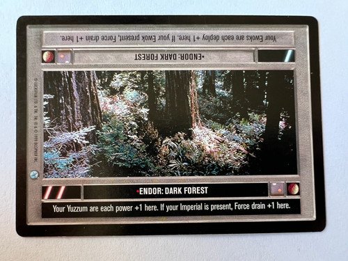 Star wars ccg location - ccg, rare