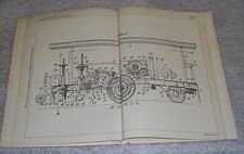 MOTOR DRIVEN CULTIVATOR & SOWING MACHINES PATENT KOSZEGT& GELB HUNGARY 1907