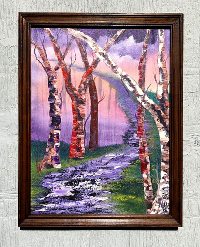Abstract multi colored - multi-colored, forest