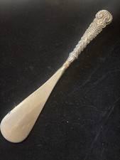 Silver Handle Shoe Horn