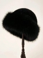 New Fluffy Fur Bucket Hat For