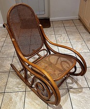 late Victorian Bentwood and Cane Rocking Chair