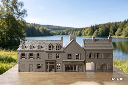 15mm normandy town - ,