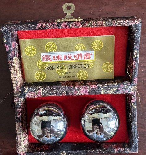 Vintage chinese baoding balls - vintage,