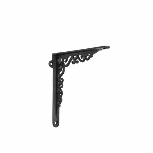 Ornate metal wall shelf - ornate,