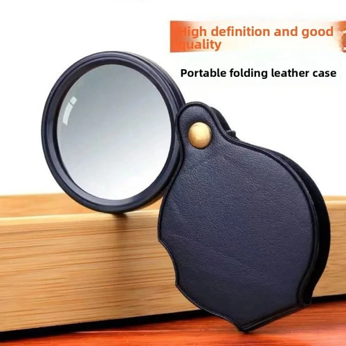 10x pocket magnifying glass - pocket,