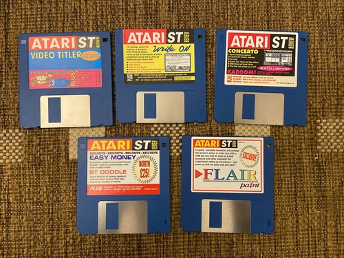 Atari review magazine cover - review,