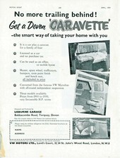 Devon Caravette Micro Bus conversion WTT 931 Volkswagen Go Anywhere car 1959 A