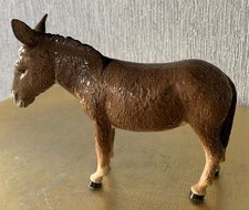 BESWICK DONKEY  MODEL No. 2267A NATURAL BROWN GREY GLOSS PERFECT (D)