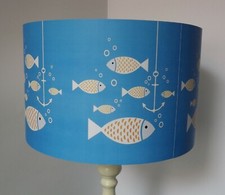 Yellow Fish Lampshade,Light