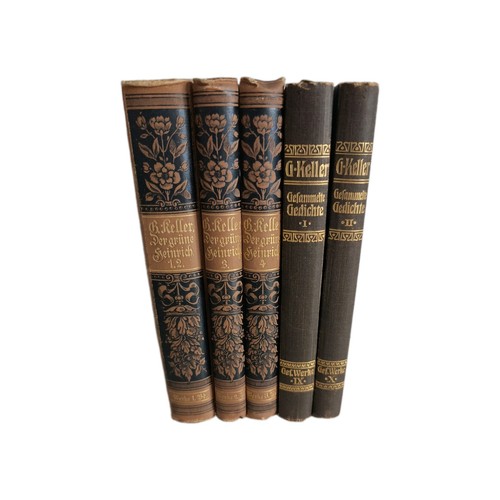 Antique german poetry - 5x,