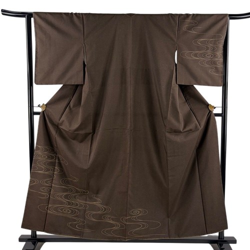Silk kimono futsushage size - kimono, m