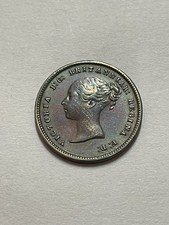 1844 Queen Victoria  Half