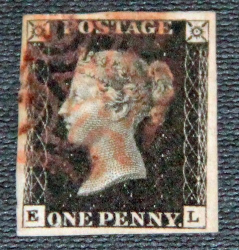 1840 penny black 4 - 1840,