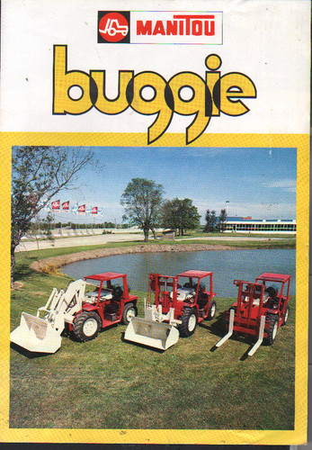 Manitou buggie fork lift - "buggie",