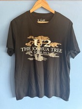 U2 The Joshua Tree North America Tour 2007 Music T Shirt Size Large