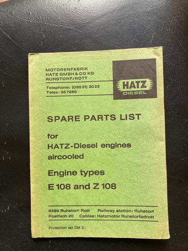 Hatz diesel spare parts - hatz,