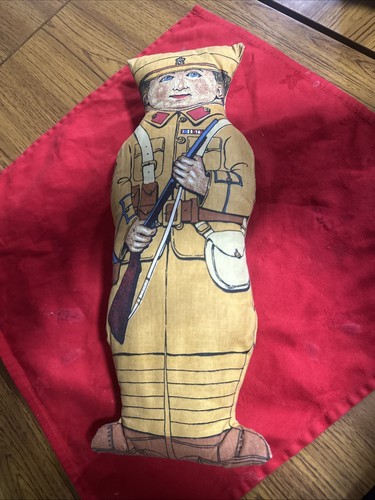 Vintage rag doll soldier age - vintage,