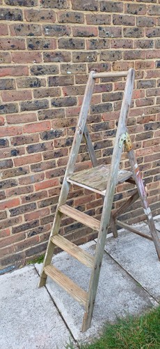 Vintage wooden folding - wooden,