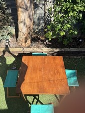 Vintage wooden camping - wooden,
