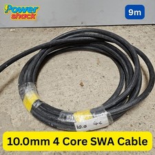 10.0mm 4 Core SWA - 9 Metre -