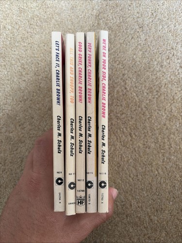 Set charlie brown - of, books