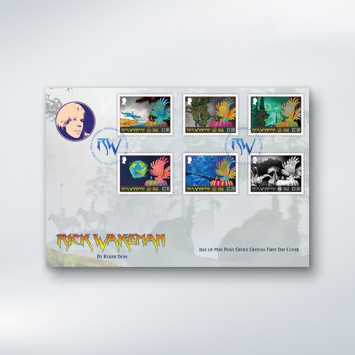 Isle man stamps - of,
