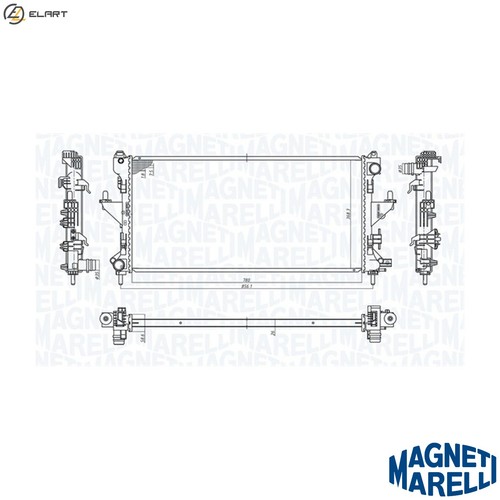 Radiator engine cooling - radiator,