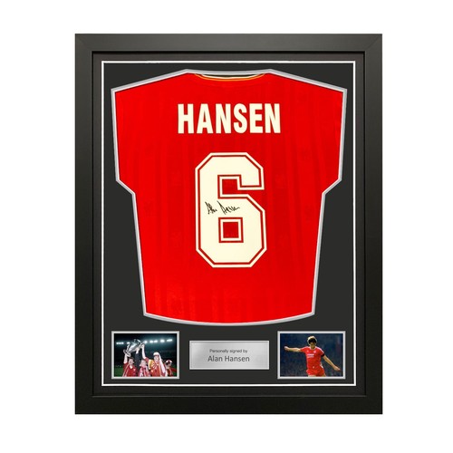 Alan hansen back - hansen, signed