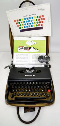 Olivetti typewriter letter - letter, 22