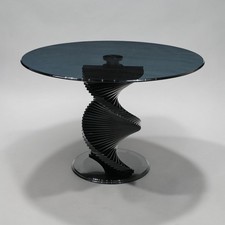 Round Glass Dining Table