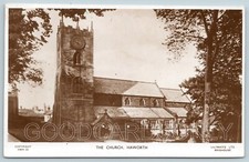 Haworth Church Yorkshire Real Photo Postcard wy 75