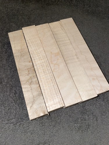 Curly rippled maple pen - maple,