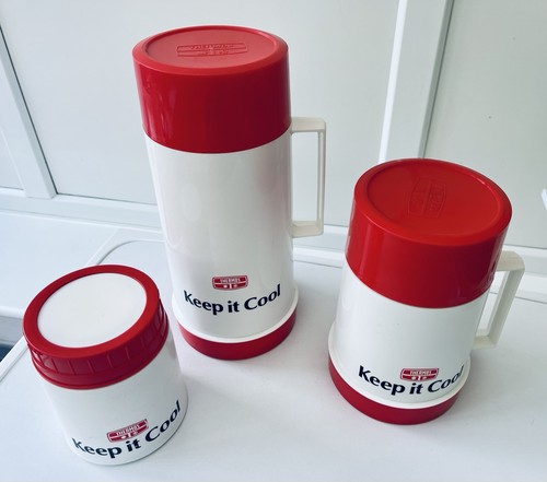Vintage thermos cool picnic - thermos,