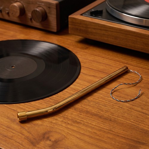 Inch brass tonearm - brass,