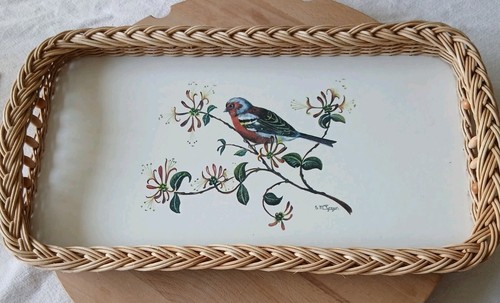 Vintage serving tray melamine - vintage,