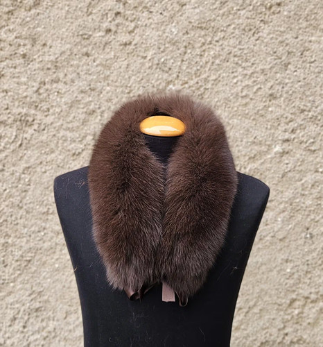 Real fox fur - real,