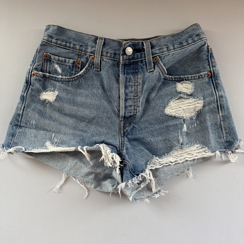 Levi botton front 501 - 501, blue