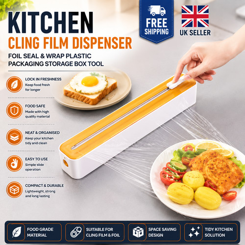 Cling film dispenser - cling, kitchen