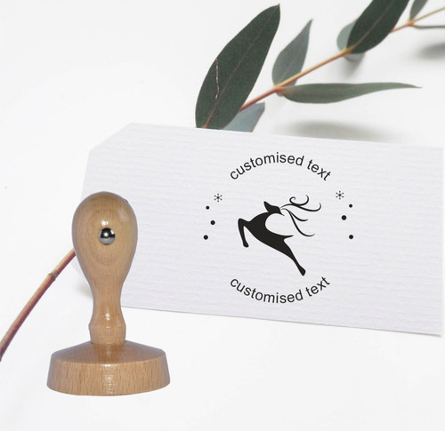 Personalised christmas rubber - christmas,