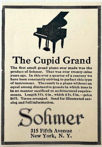 1915 sohmer cupid - 1915,