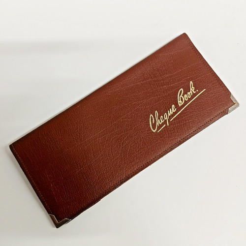 Vintage real leather fold - vintage, bi-fold