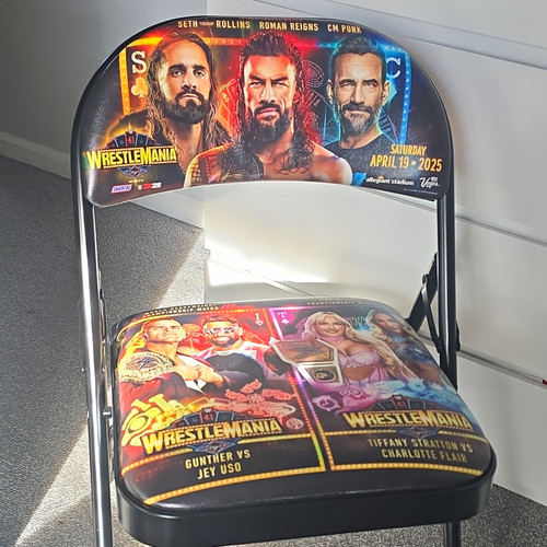Wwe wrestlemania chair - wwe, 41