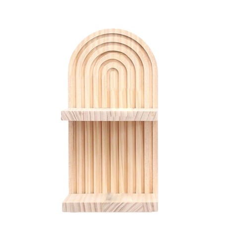 Floating wooden for - for, shelf