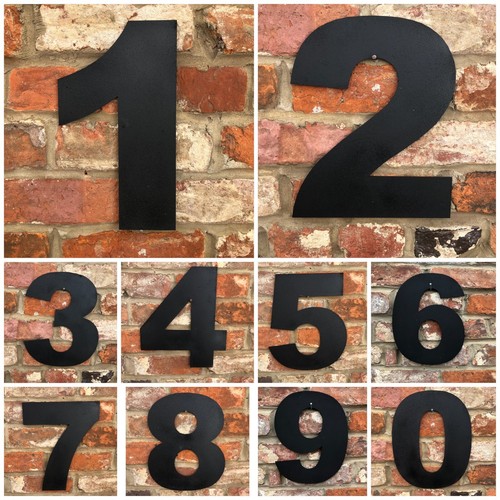 Large metal distressed black - metal,