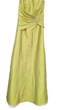 Romantica of Devon UK 10 Lime Green Dress - Vintage Bridesmaid Gown