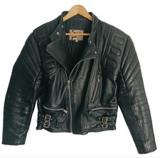 Vintage 80s Leather Biker