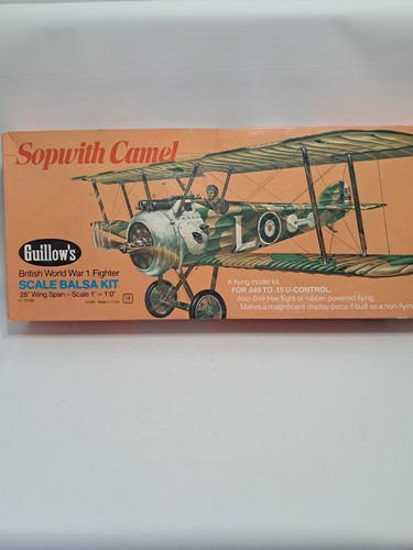 Guillows sopwith camel balsa - sopwith,