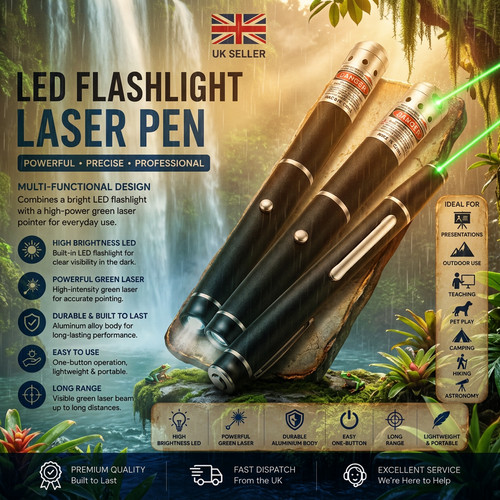 Green laser pointer - laser, with