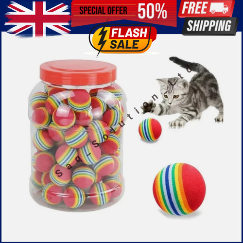 Pcs rainbow rubber cat - 5/10,